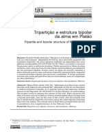 ARTIGO - Tripartição e Estrutura Bipolar Da Alma em Platão. PERINE, Marcelo. VERITAS. 2016. (Porto Alegre), 59