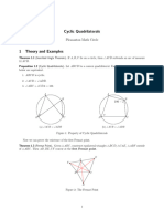 Cyclic Quad