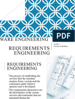 Lecture 5 Requirements Engineering