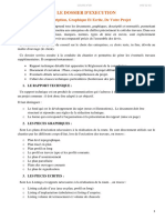 9-Dossier D'execution de La Route