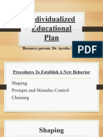 Individualized Educational Plan-1