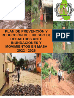 Plan de Prevención y Reducción de Riesgo de Desastres 2022-2026 PDF