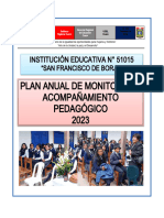 Plan de Monitoreo 2023