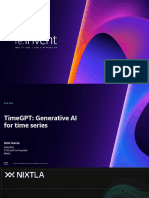 IDE204 - TimeGPT Generative AI For Time Series