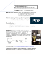 Stoichiometry Making Biodiesel (Single Phase)