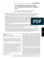 Modi Ed Versus Conventional Ultra Ltration in Pediatric Cardiac Surgery A Meta-Analysis of Randomized Controlled Trials Comparing Clinical Outcome Parameters