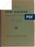 1925 - Cours Daviation - Desaleux