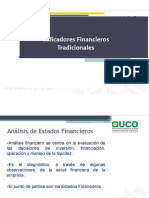 Presentación 3 Indicadores Financieros Tradicionales