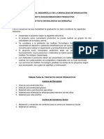 Estructura de Proyecto Sociocomunitario Productivo