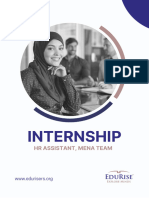 Internship HR Assistant 2023 Mena