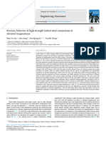 Fracture Behavior of High-Strength Bolted Steel Connections at Elevated Temperatures (2021)