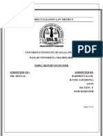 Indirect Tax Project 10th Semester