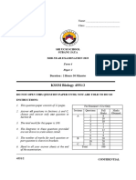 Biology Paper 2