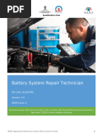 Battery System Repair Technician - ELE - Q7001 - v2.0