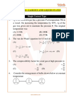 Jee Advanced Gaseous and Liquid States Important Questions