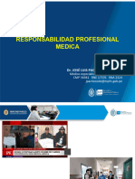 Responsabilidad Profesional Medica: Dr. José Luis Pacheco de La Cruz