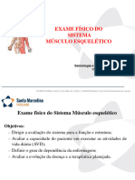 Exame Físico Sistema Musculo Esqueletico 2024