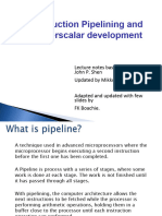 Instruction Pipelining and SuperScalar Development - 2019