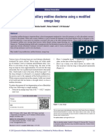 Gandhi Et Al 2015 Closure of A Maxillary Midline Diastema Using A Modified Omega Loop