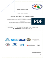 Normes Procedures Du PEV - Guinee - 13 12 2021