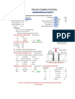 Truss Analysis and Design