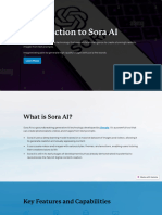 Introduction To Sora AI