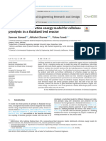 A Distributed Activation Energy Model For Cellulose Pyrolysis in A FBR