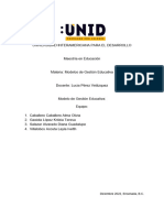 Modelo de Gestión Educativa