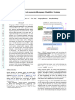 REALM: Retrieval-Augmented Language Model Pre-Training: Devlin Et Al. 2018 Liu Et Al. 2019 Raffel Et Al. 2019