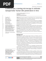 IJN 139139 Nanoparticles Human Skin Penetration Using Fluorescence Life - 103117