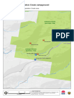 Sheepstation Creek Campground Map