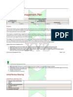 Performance Management Plan Template