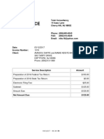 Amadou Daffe and Mame Ndeye Mour Faye 2016 Tax Return