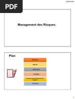 Présentation Management Risque