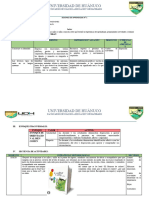 SESIONES DE APRENDIZAJE Fab1