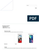 Comparison Between - Apple Iphone 13, Apple Iphone 13 Mini