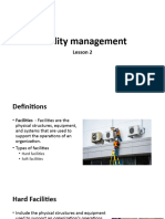 Facility Management Lesson2