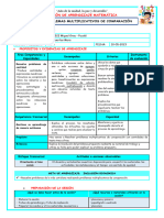 Resolvemos Problemas Multiplicativos de Comparacion