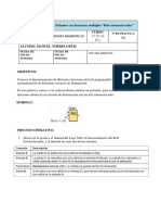 I.D. CIRCUITOS DE ALUMBRADO 5 Relé Autoenclavador