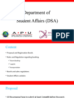 Sop - Student Affairs