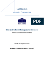 CP Lab Manual