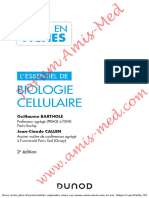 Lessentiel de Biologie Cellulaire - Licence 12PASS - 2e Édition