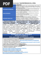 Lenguajes Proyecto 7 Manifestémonos en La Feria