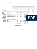 ANALISIS DE PRECIOS Andador