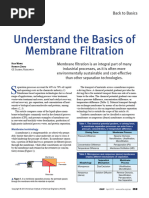 Understand The Basics of Membrane Filtration