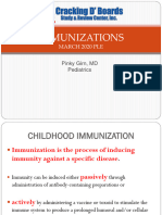 Immunizations