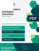 Path, Path Products and Regular Expressions - G9