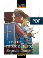 Alexandre Dumas - Los Tres Mosqueteros (2016, Anaya Infantil y Juvenil)