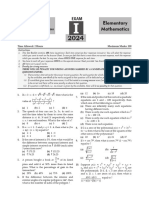 Cds 1 Maths 2024