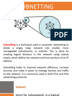 FINAL Subnetting